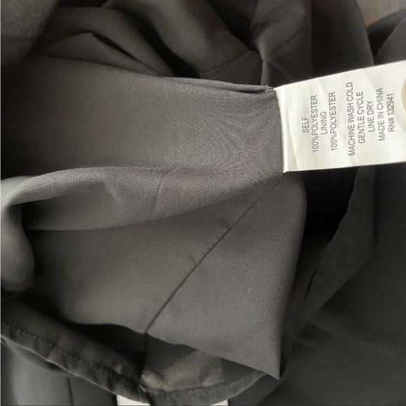 AMANDA UPRICHARD Walsh Romper XS Black Square Neck Belted - Picture 3 of 3